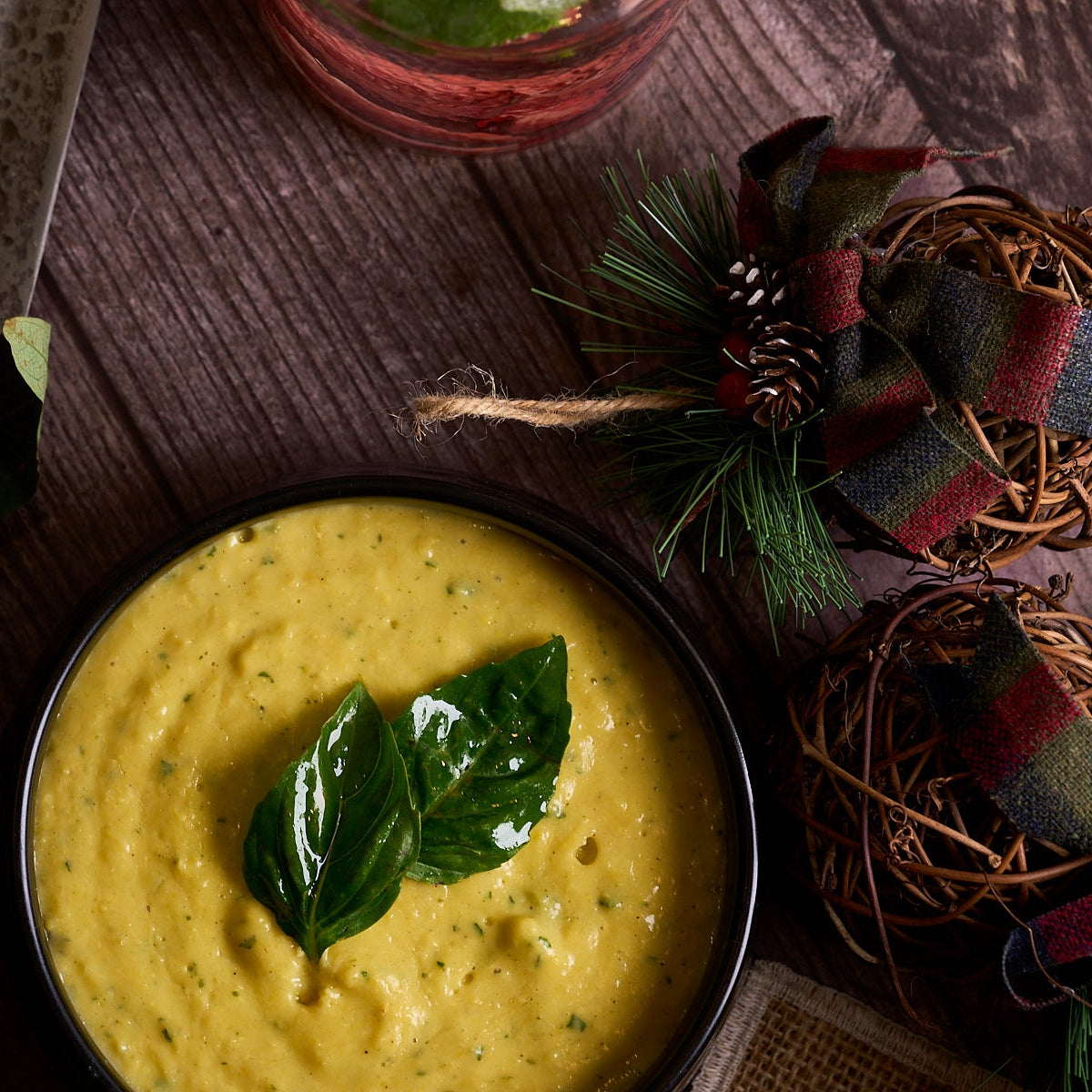 Crema fina de choclo (6 personas)