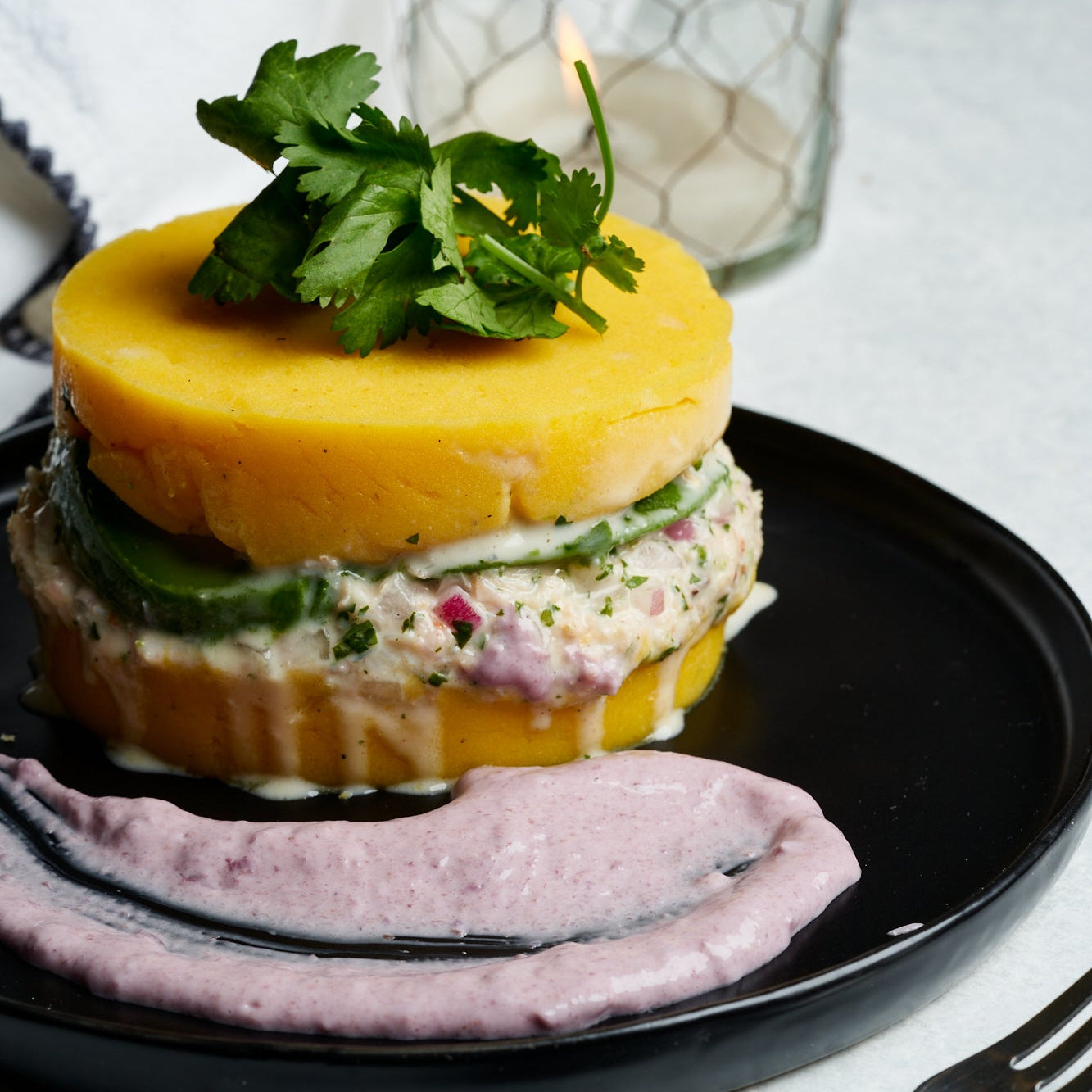 Causa Limeña de Pollo