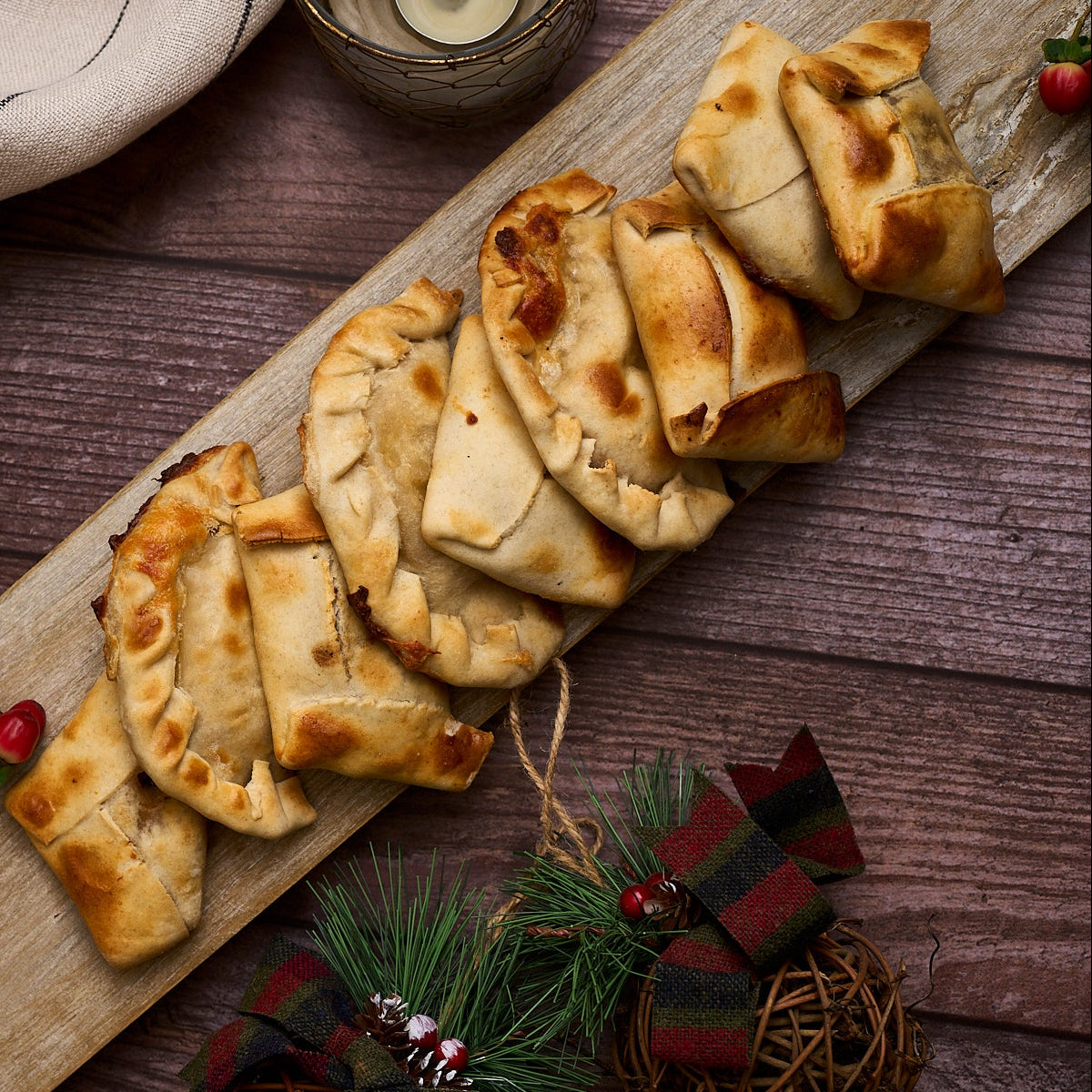 Trío de empanaditas gourmet
