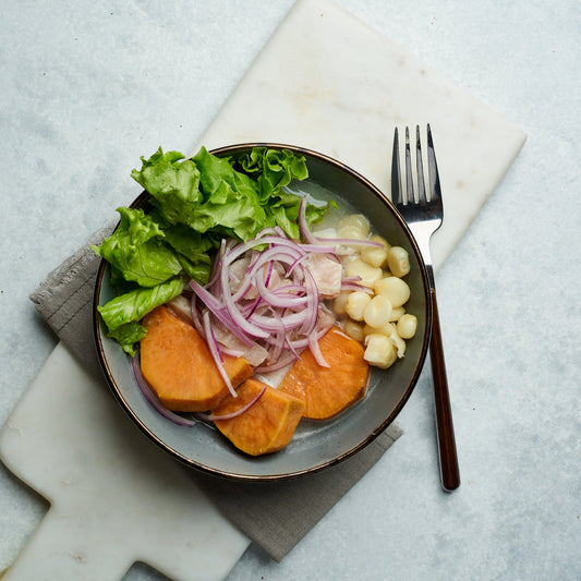 Ceviche peruano de reineta